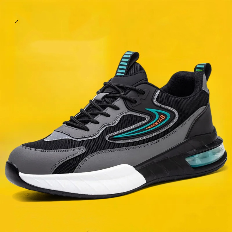 Mens Fashion Trainers - Erkekler moda çelik burunlu iş güvenliği