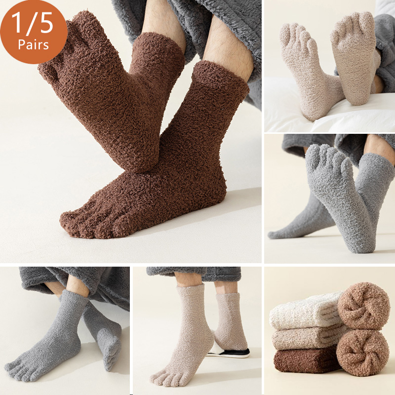 Socks Ankle Men - 1/5 Çift Erkek Termal Ayak Çorap