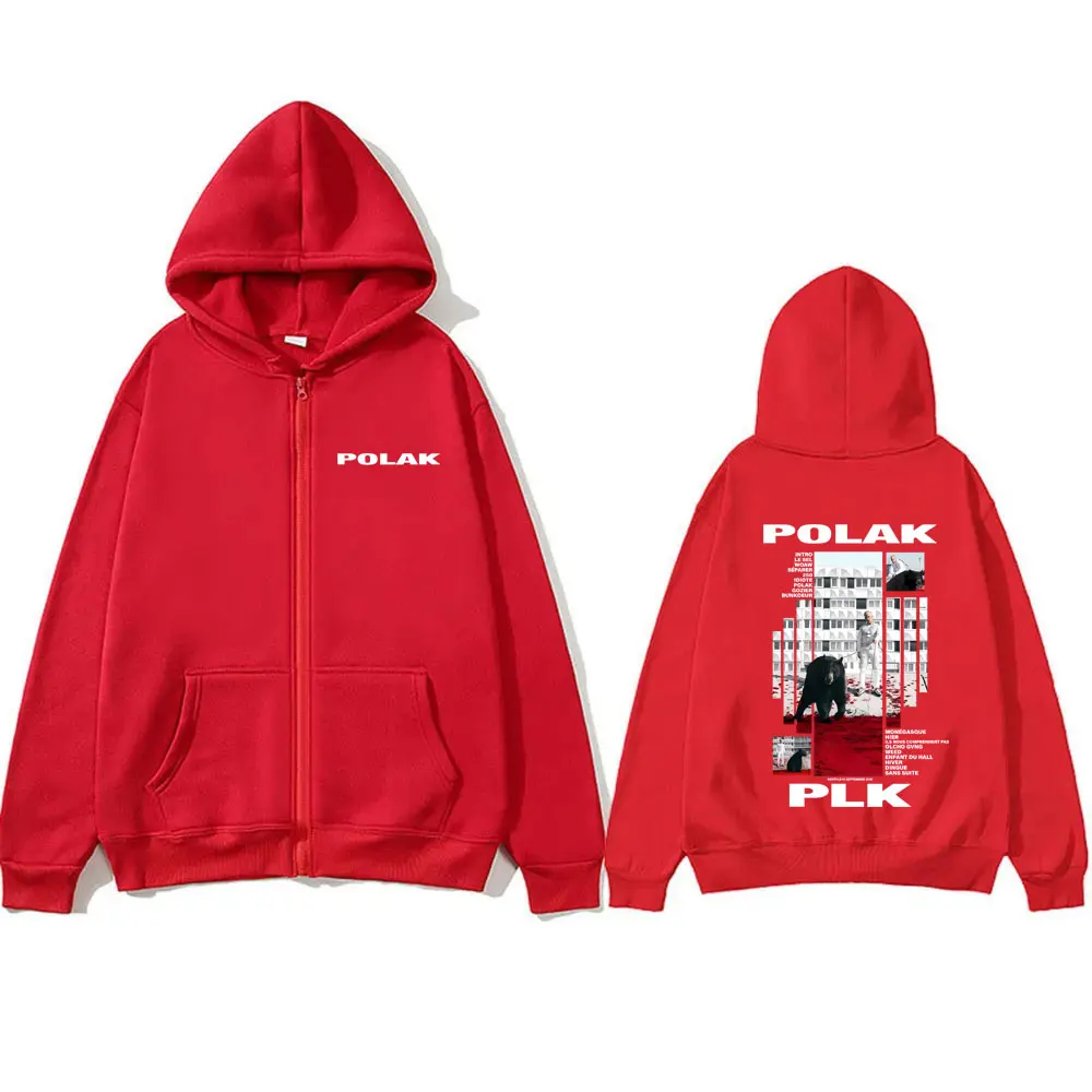 Rapper Plk Polak Baskılı Fermu - Mens Fashion Zip Up Hoodies incelemesi ve fiyatı