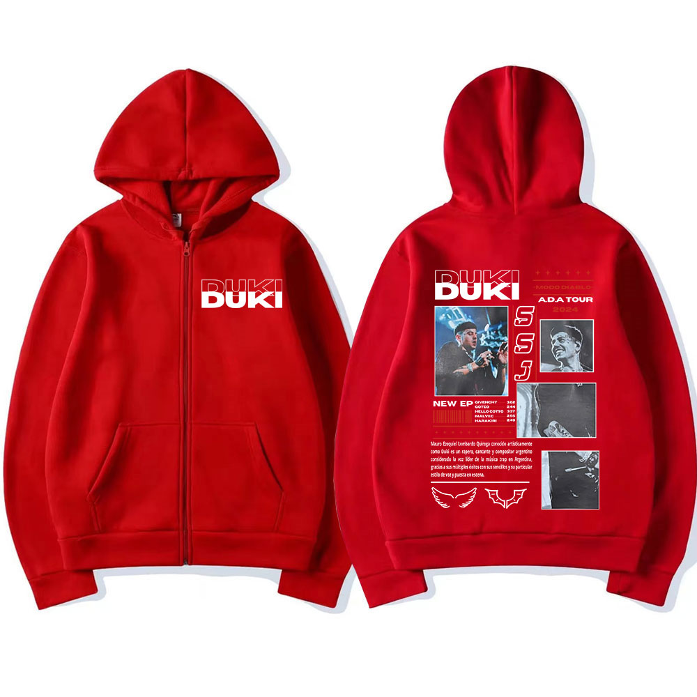 Rapper Duki ADA Tour 2024 Ferm - Mens Fashion Zip Up Hoodies incelemesi ve fiyatı