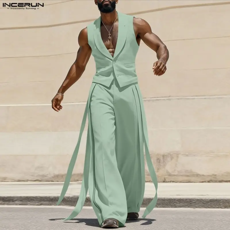 INCERUN Erkek Takımları Düz Re - Mens Fashion Summer incelemesi ve fiyatı