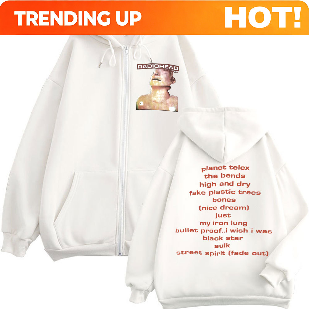 Rock Band Radiohead Müzik Albü - Mens Fashion Zip Up Hoodies incelemesi ve fiyatı