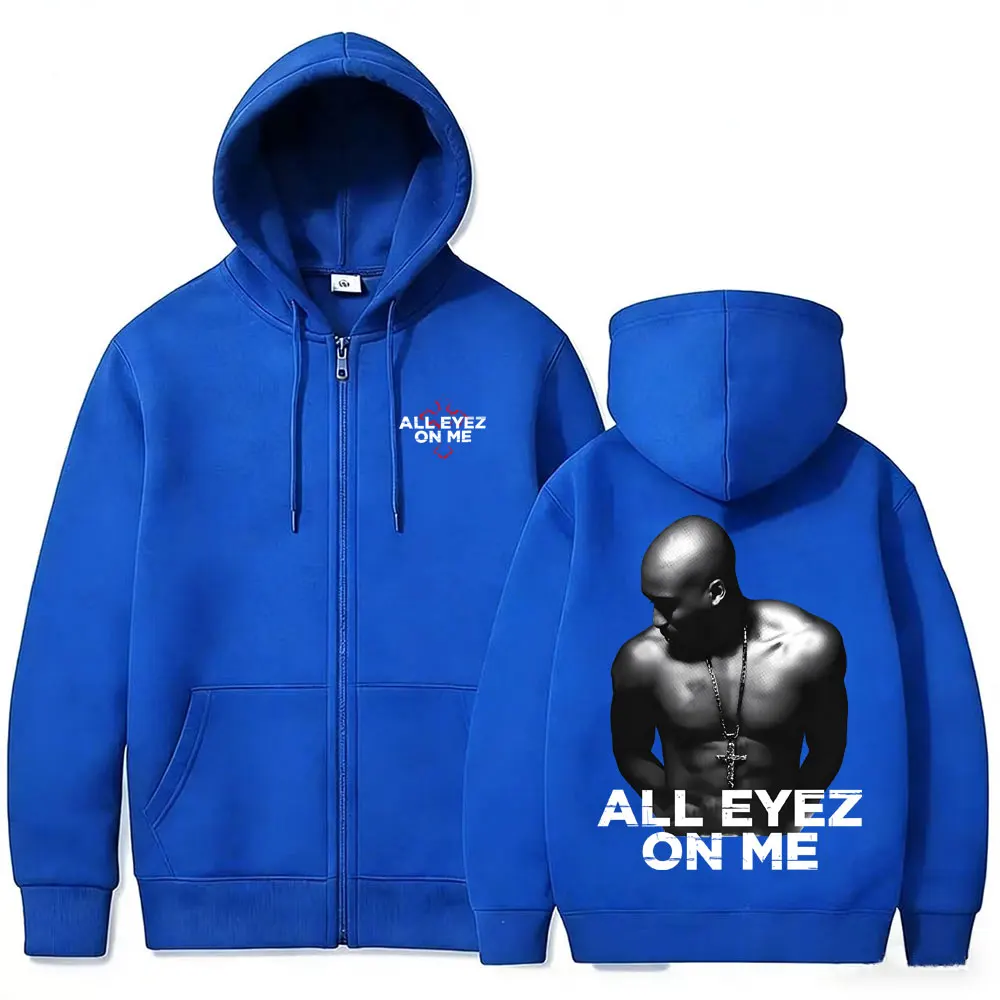 Rapper Tupac 2pac All Eyez on  - Mens Fashion Zip Up Hoodies incelemesi ve fiyatı