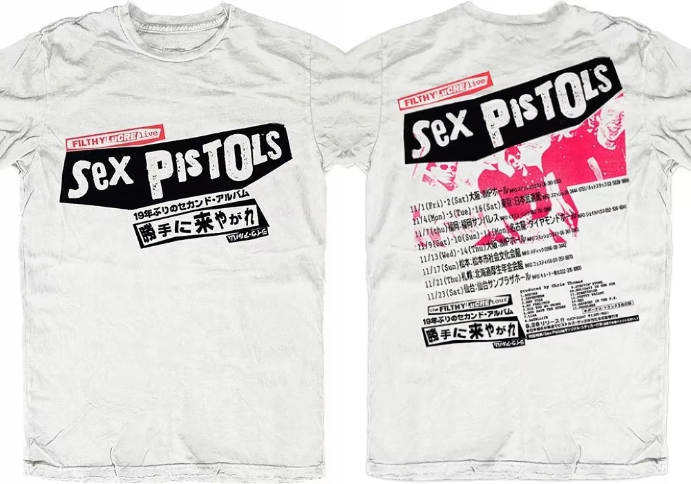 İngiliz Punk Rock Grubu Sex Pi - Poster Men Fashion incelemesi ve fiyatı