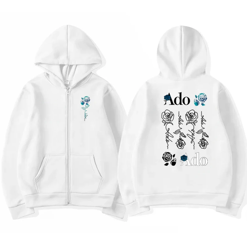 2026 Ado Grafik Baskılı Fermua - Mens Fashion Zip Up Hoodies incelemesi ve fiyatı