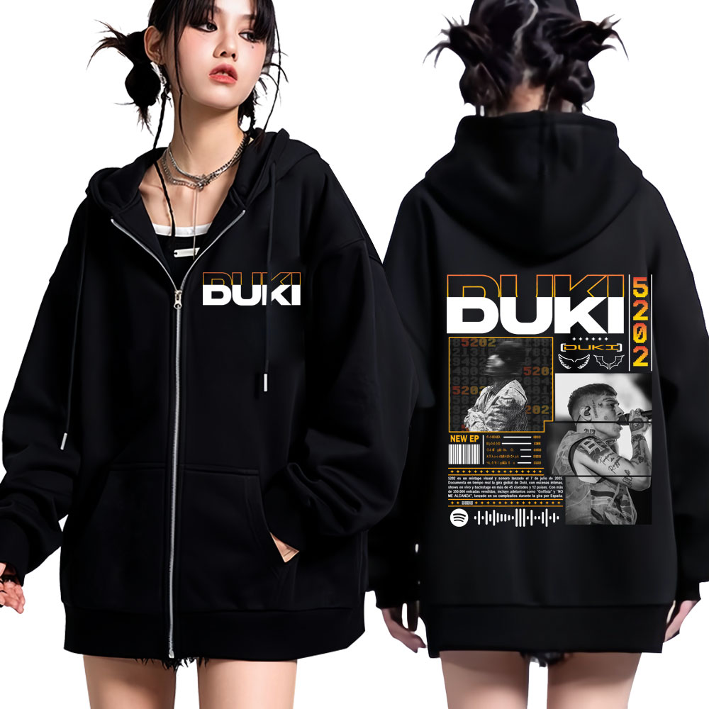 Rapçi Duki Duki 5202 MIXTAPE 2 - Mens Fashion Zip Up Hoodies incelemesi ve fiyatı