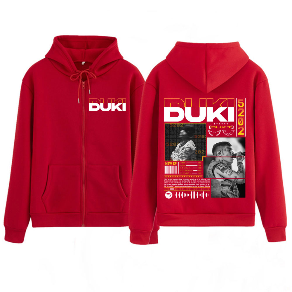 Rapçi Duki Duki 5202 MIXTAPE 2 - Mens Fashion Zip Up Hoodies incelemesi ve fiyatı
