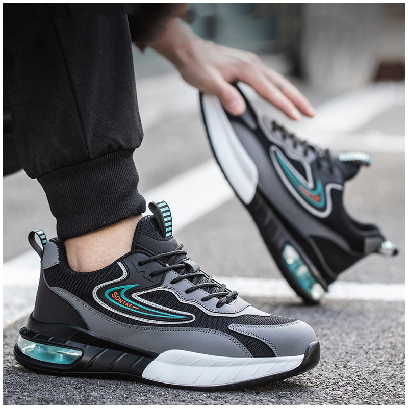 Erkekler moda çelik burunlu iş - Mens Fashion Trainers incelemesi ve fiyatı