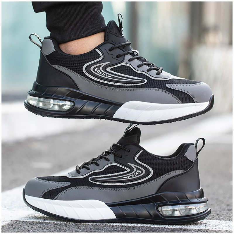 Erkekler moda çelik burunlu iş - Mens Fashion Trainers incelemesi ve fiyatı