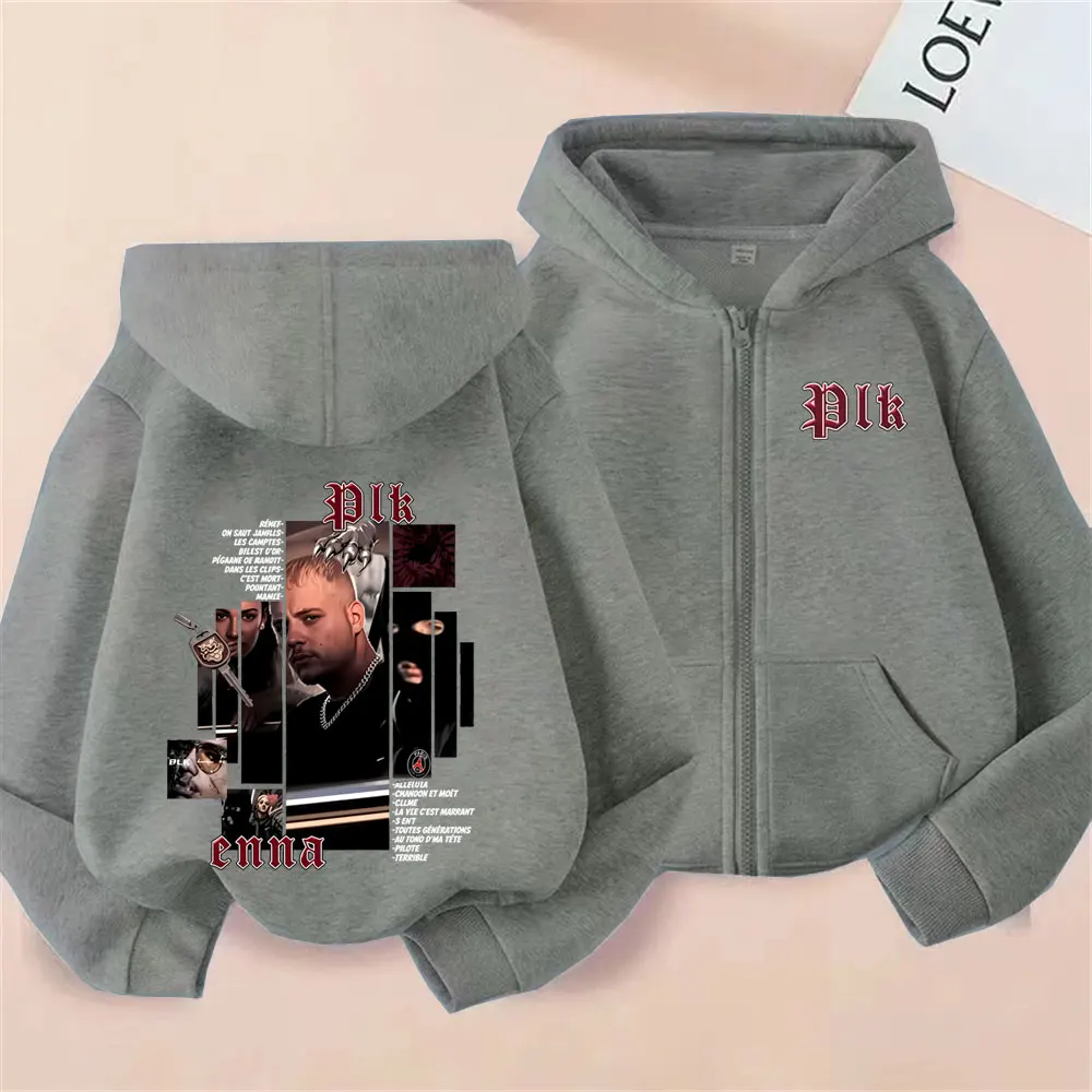 Rapper Plk Albüm Kapaklı Grafi - Mens Fashion Zip Up Hoodies incelemesi ve fiyatı