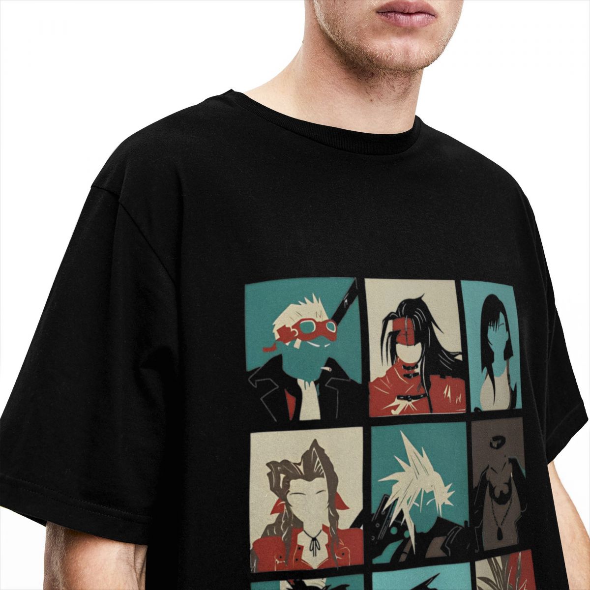 Fantezi Final 7 T-Shirt erkek  - Poster Men Fashion incelemesi ve fiyatı